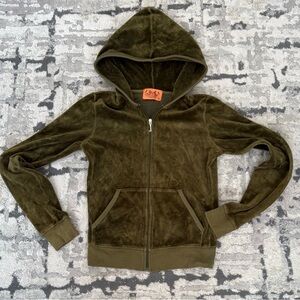 Juicy Couture Forest Green Kids Hoodie